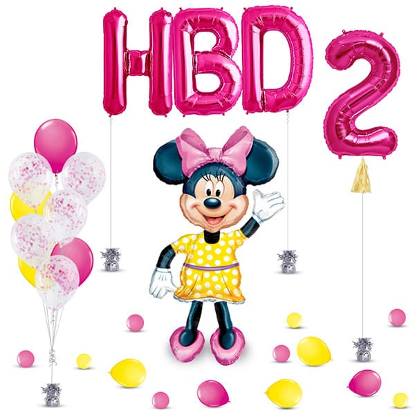 Minnie Balloons Decoration
