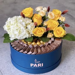 Signature Blue Half Chocolates