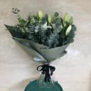 White Lilly & Eucalyptus Bouquet