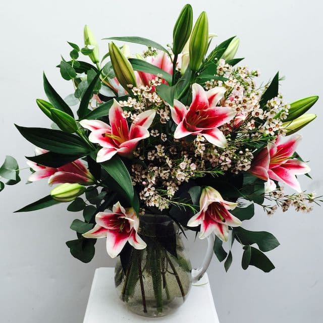 Vintage Pink Lily