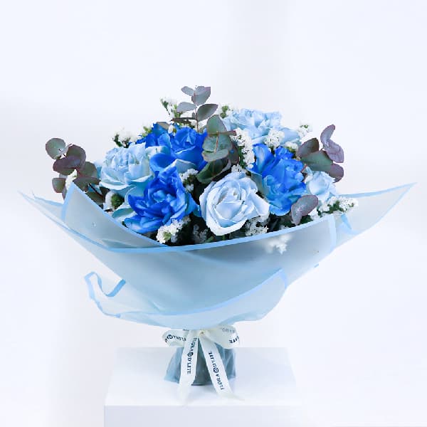 True Blue Roses
