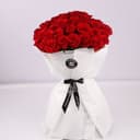 Bouquet of 50 Red Roses 