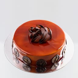Caramel Chocolate Cake (4 Portion)