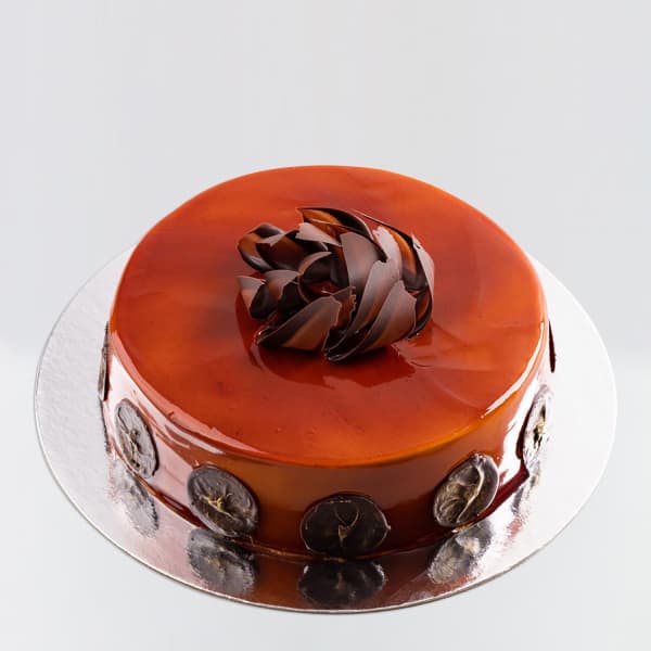Caramel Chocolate Cake (4 Portion)