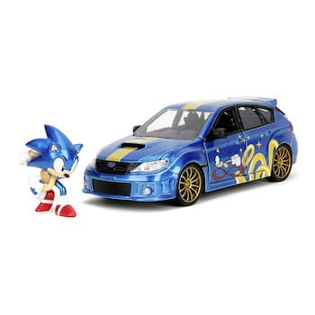Jada Die Cast: Sonic- Sonic & Subaru Impreza WRX STI (1:24)