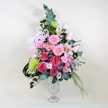 Birthday Vase