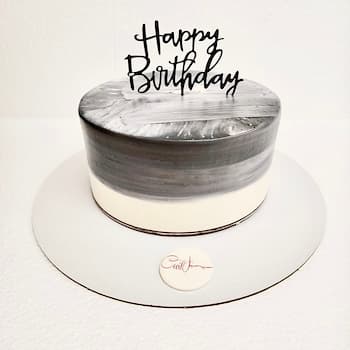 Black & White Cake