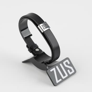 Flat Black Bracelet