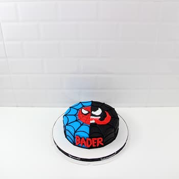 Spiderman Birthday Cake 1