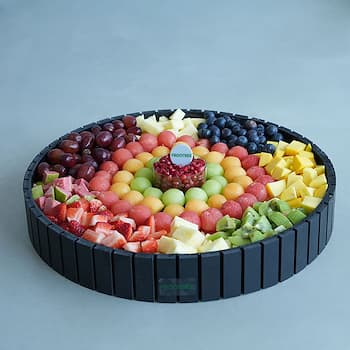 Cubes And Scopes Fruits Platter