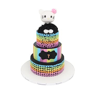 Kitty Colors  Cake