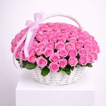 Pink Serenade Basket 