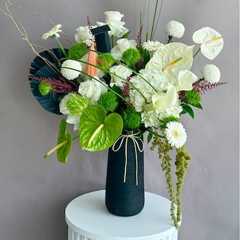 Emerald Serenity Arrangement