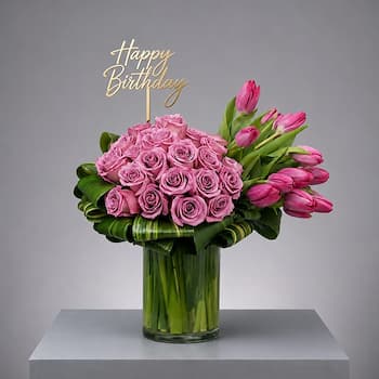 Pink Birthday Bouquet