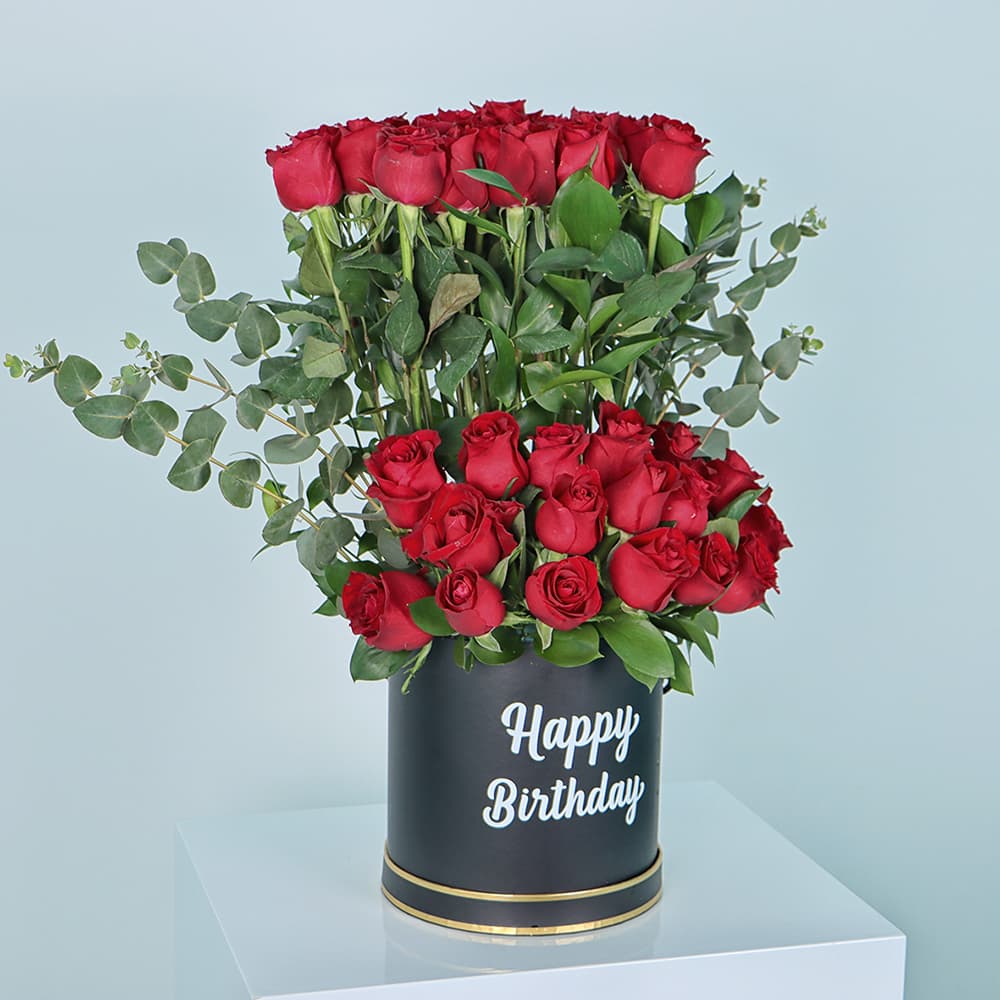 Red Birthday Rosa