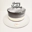 Black & White Cake