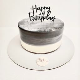 Black & White Cake