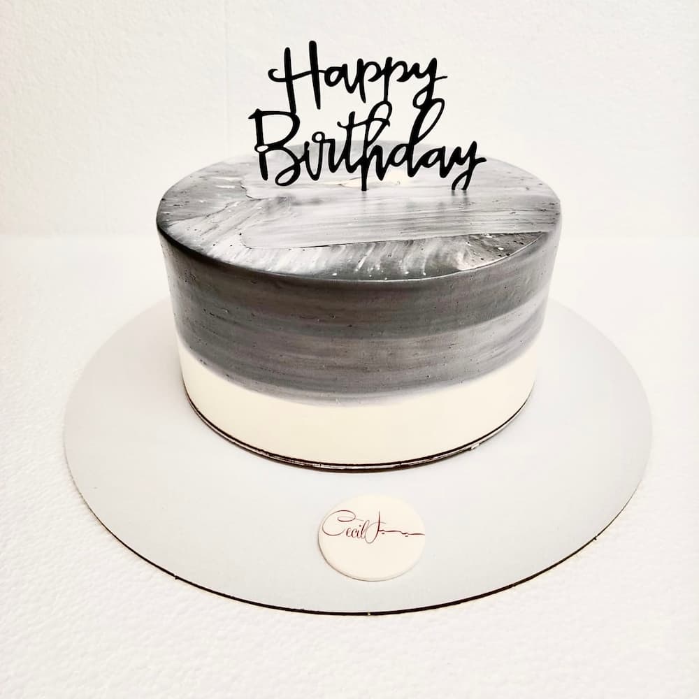 Black & White Cake