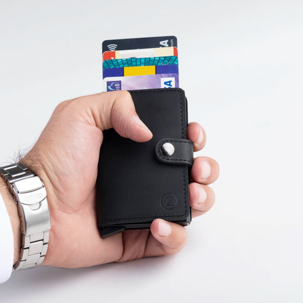 Black Card Holder
