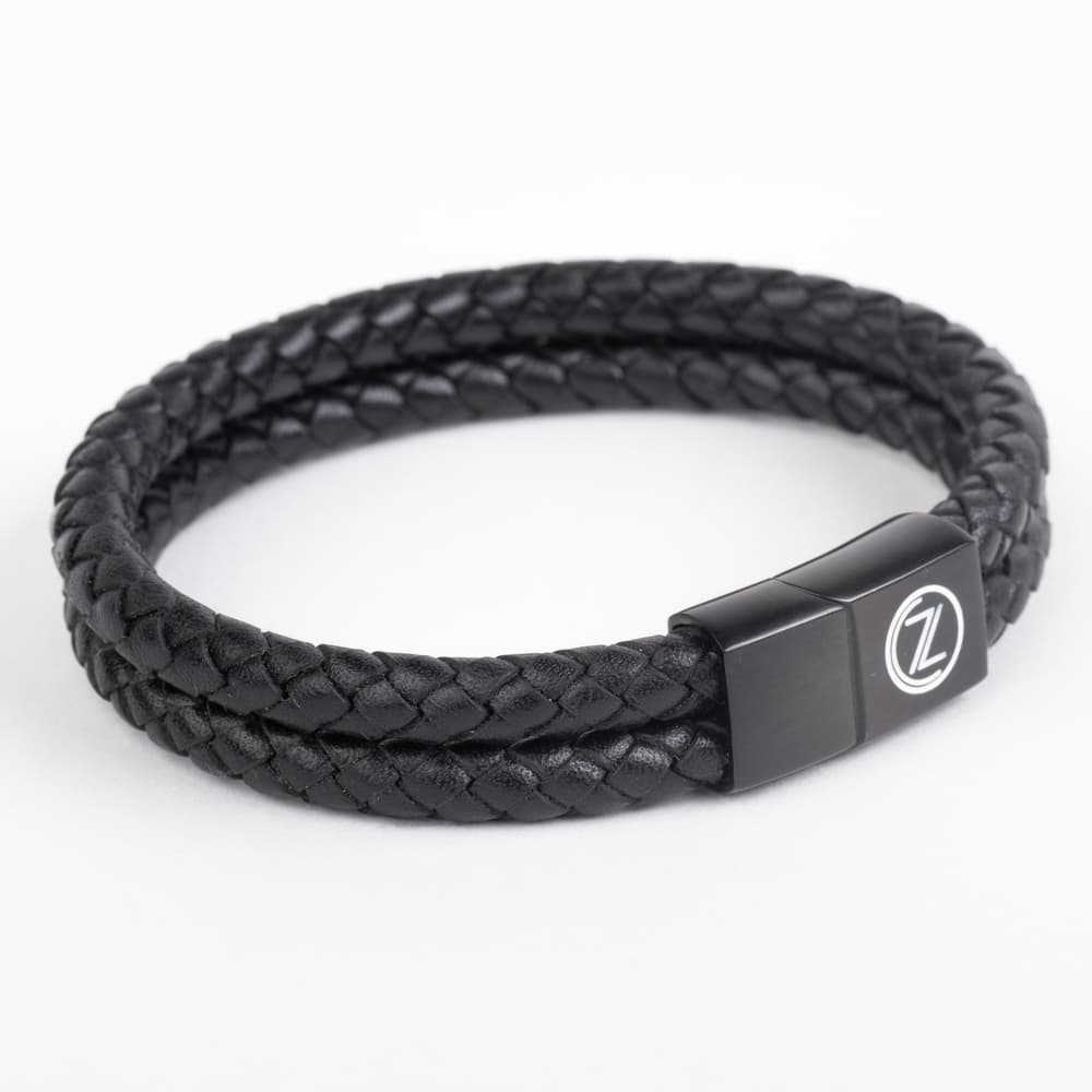 Black Double Bracelet