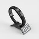 Wide Black Bracelet