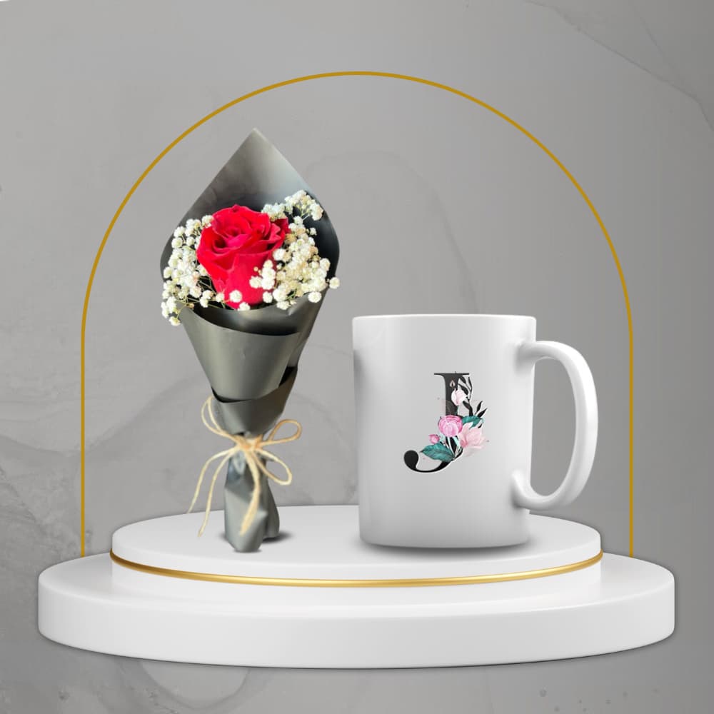 Mug Letter J