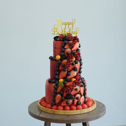 3 Tier Watermelon Cake