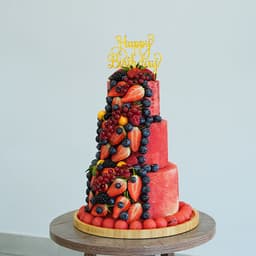 3 Tier Watermelon Cake