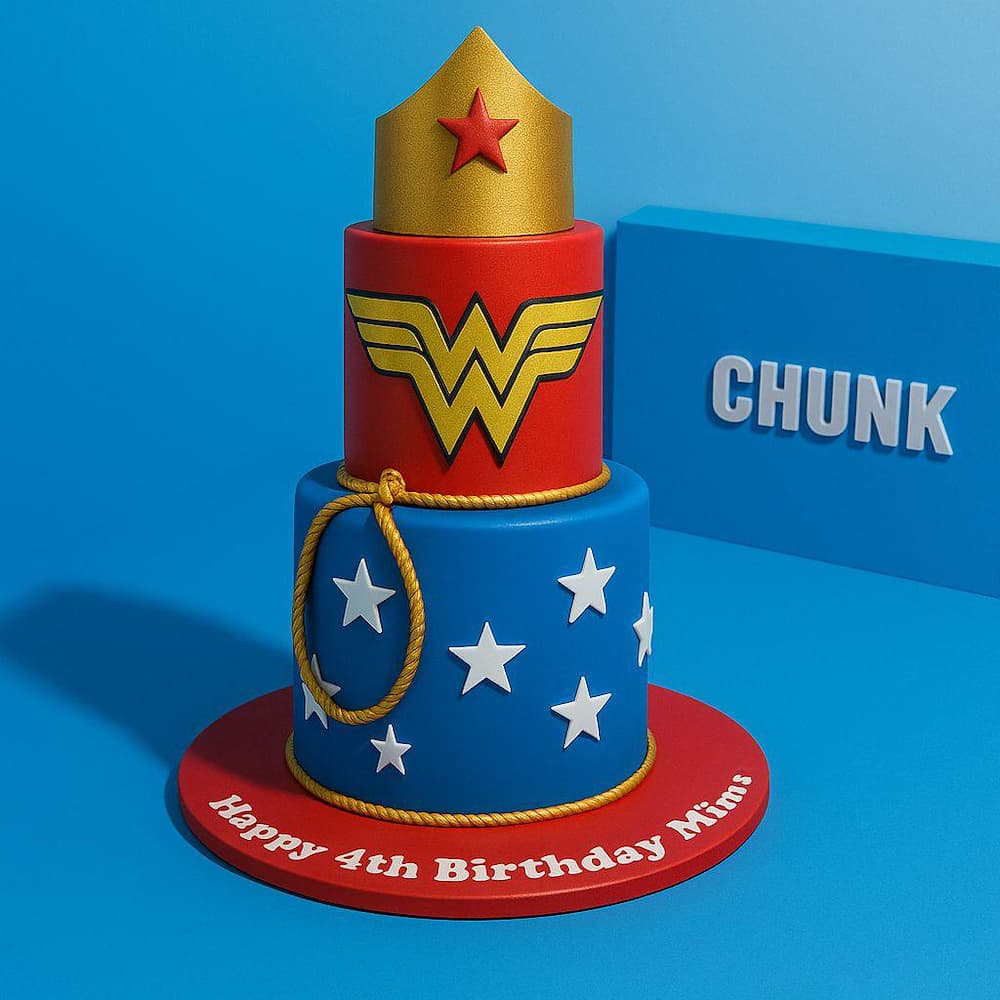 Wonder Woman Cake