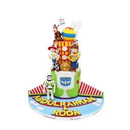 Two-Tier Character Cake