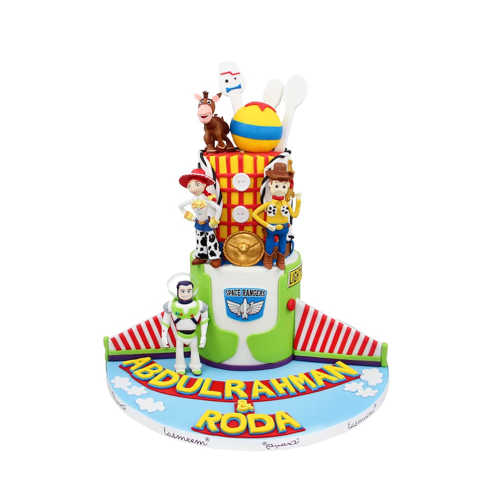 Two-Tier Character Cake
