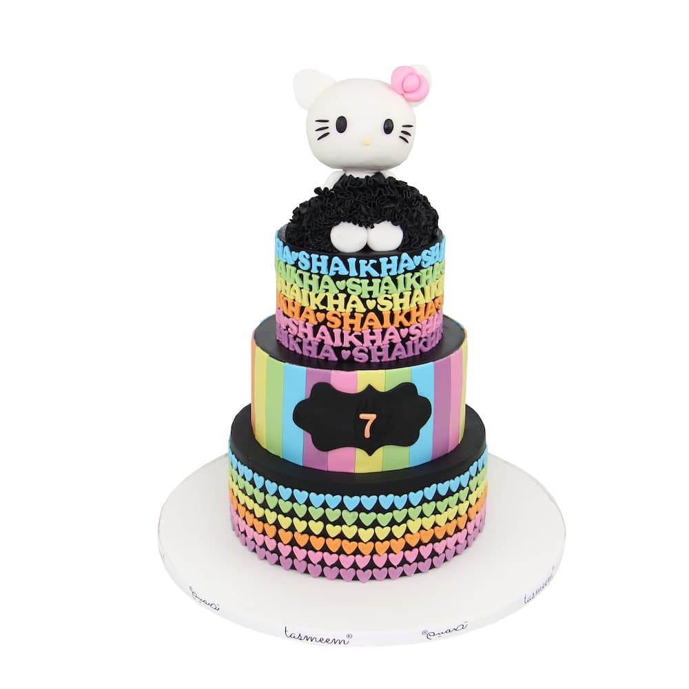 Kitty Colors  Cake