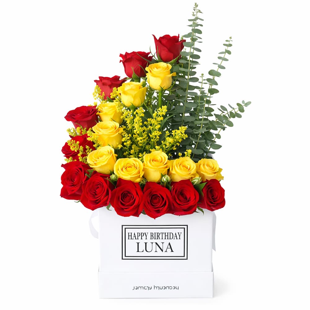 Standard Red Roses Arrangement