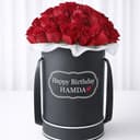 Red Roses In Black