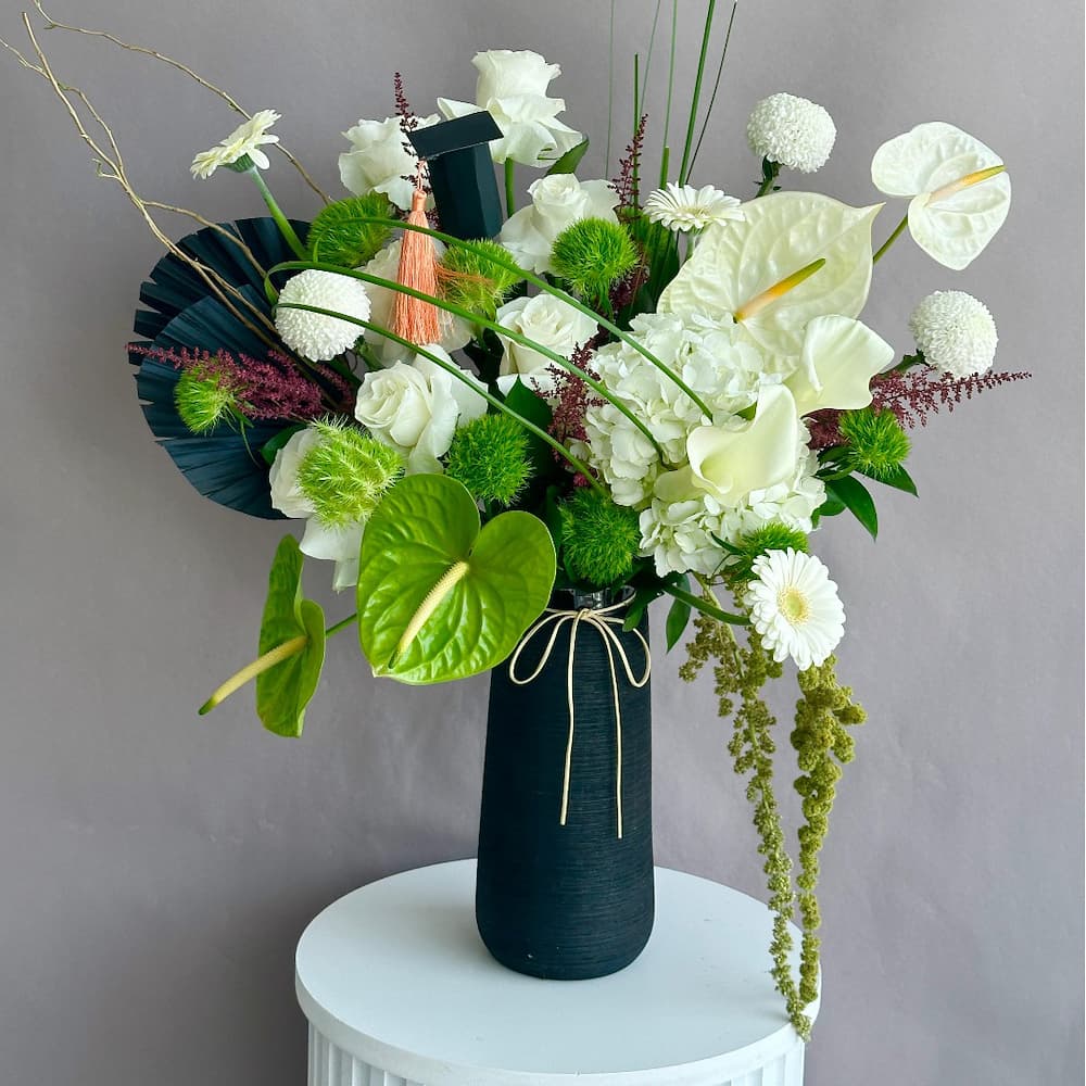 Emerald Serenity Arrangement