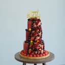 3 Tier Watermelon Cake
