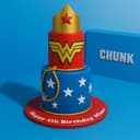 Wonder Woman Cake